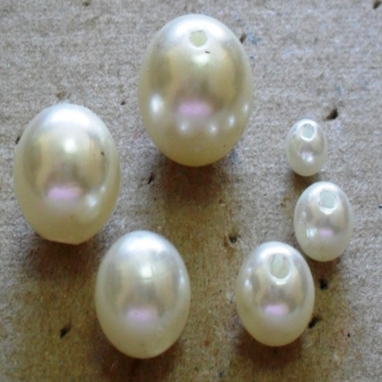 Perla suelta perlada 3 mm x 250 gs