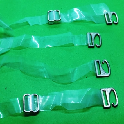 Bretel silicona 11mm g/metal x 6 pares