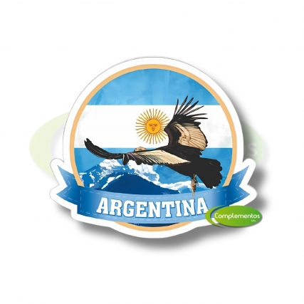 Aplicac.bord.insignia argentina x 6 unid