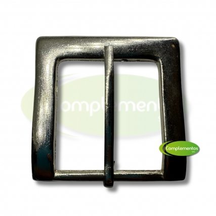 Hebilla cinto rect.zamac p/35 x 4uni 