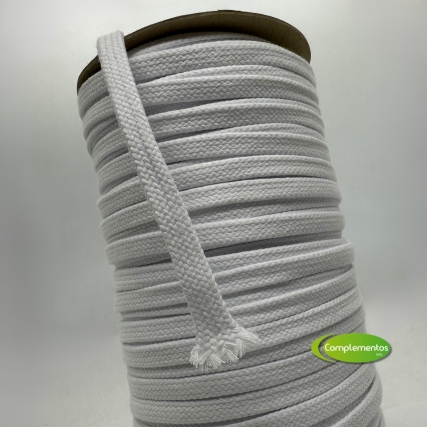 Cordon trenz.n3 algod.chato 6mm*100m