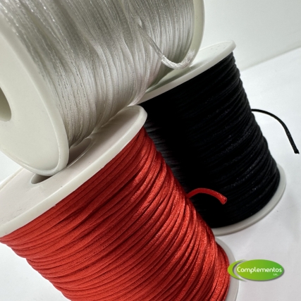 Cordon de seda 1 mm x 100 mt