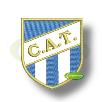 Aplic. bordada escudo c.a.t ch x 4 unid