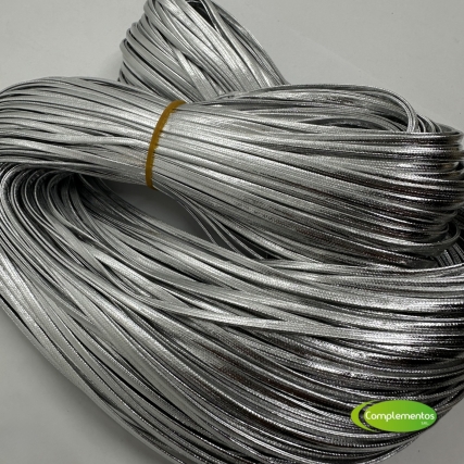 Cordon chato 3mm imit.cuero x 20 mts