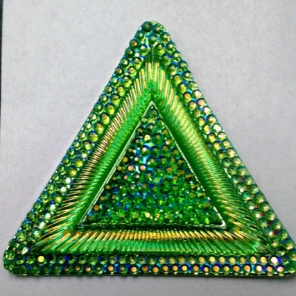 Gema 3d triangular 20mm x 25 unid