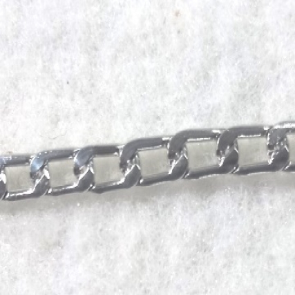 Cadena de aluminio fina(5*3mm) x 10 mt